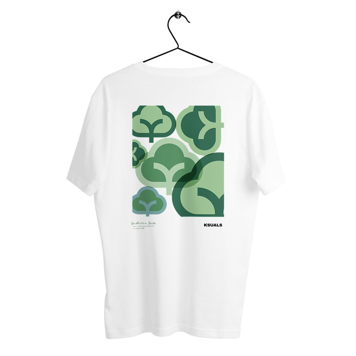 Green Stamp Blanc